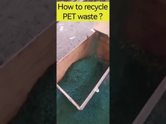 jak poddawać recyklingu odpady przędzy PET